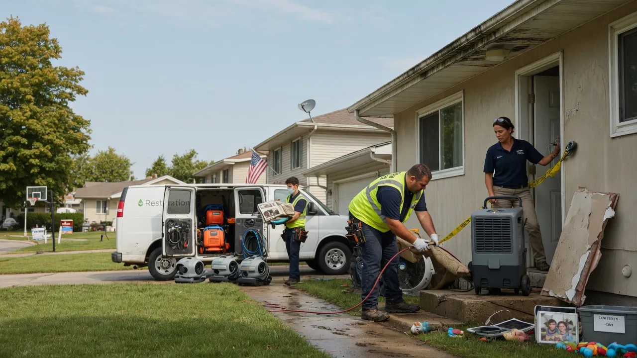 Water Damage Restoration in Spurger, TX near me